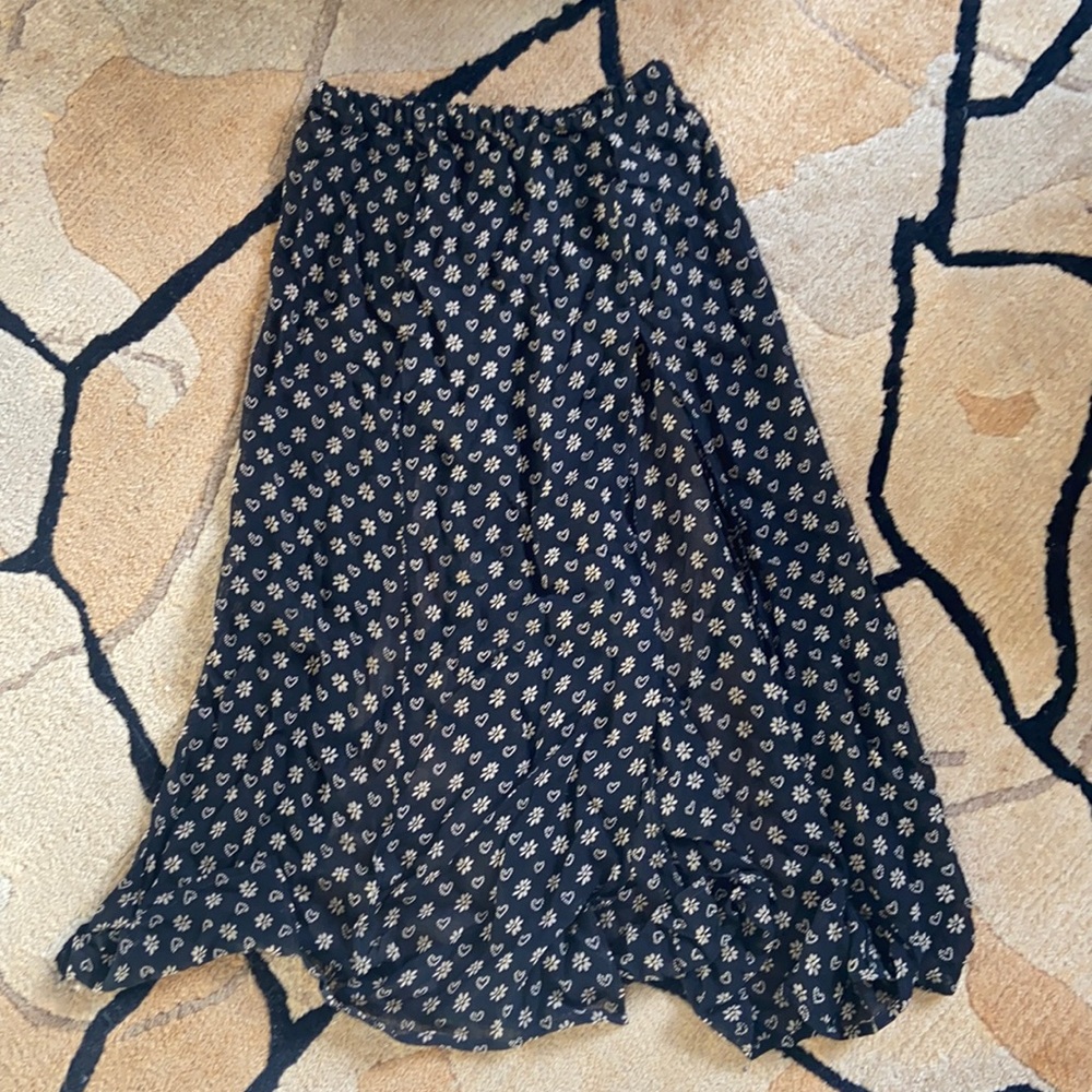 Moschino vintage mesh skirt